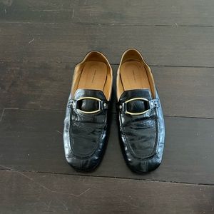 Isabel Marant Black Leather Loafers